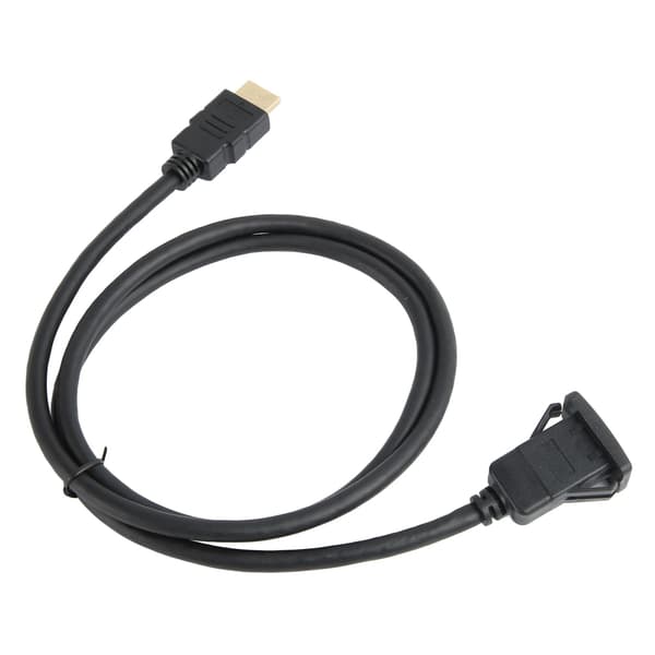 3ft HDMI Forlengelseskabel High Definition Multimedia Interface Dash Flush Mount for Bil Motorsykkel Båt