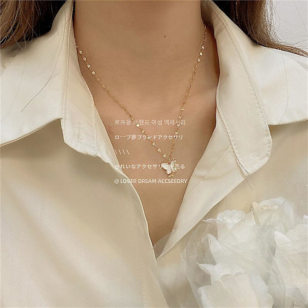 Halsband Butterfly Daily Outfit Modesmycken Ac1332