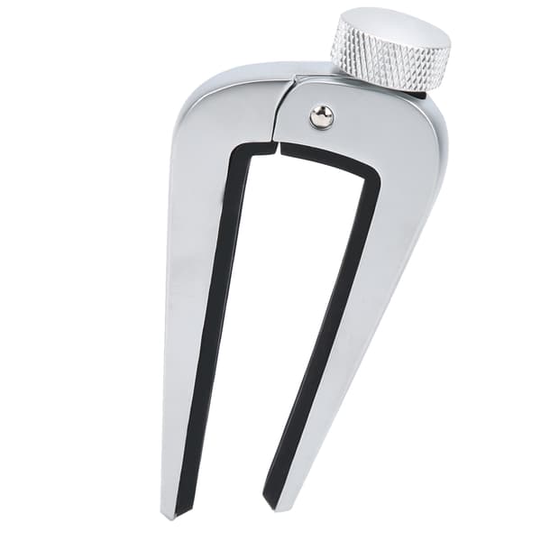 Multifunktionell Flanger Gitarr Capo Ukulele Stämningsspänning Musikinstrument Tillbehör Silver