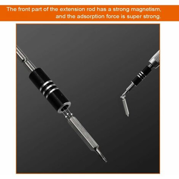 Tarkkuusruuvimeisselisarja, 32-in-1 Mini Torx -ruuvimeisselisarja kuusiokoloavaimet korjaustyökalut iPhone kannettavalle tietokoneelle watch tietokoneen kellon helmi