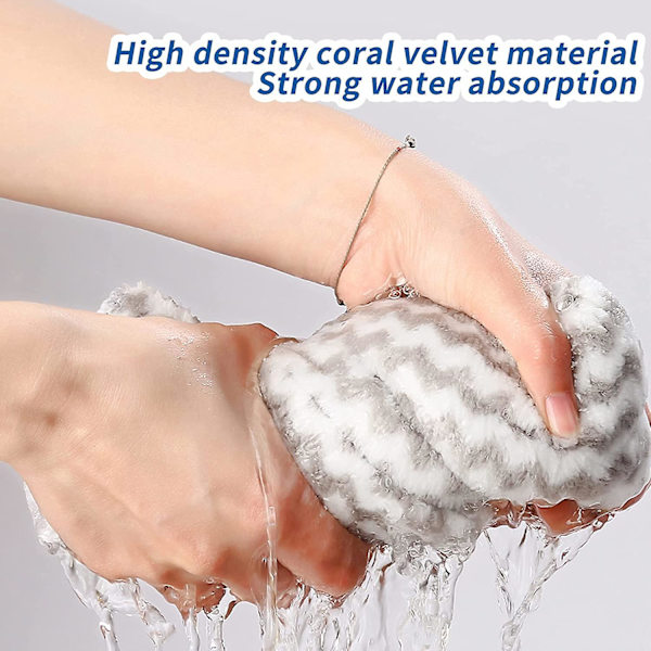 Wave coral fleece imukykyinen puhdas keittiön tiskiliina sata