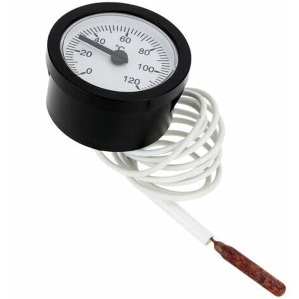 Termometer med 1m 0-120 grader C sensor for måling av vannvæske