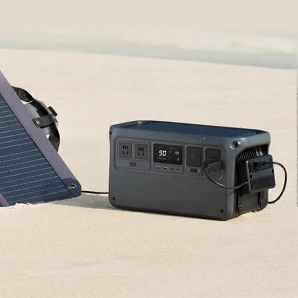 För DJI Power Solar Panel Adaptermodul (MPPT) Power 1000/2000/500 Tillbehör Black