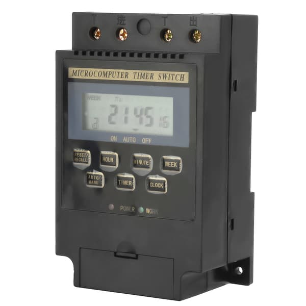 KG316T Digital Timerkontroller Mikrocomputer Programmerbar Bryter AC220V 25A