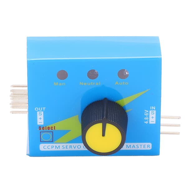 3CH Multi Servo Tester ECS Hastighetskontroll Strømkanal CCPM Master Meter