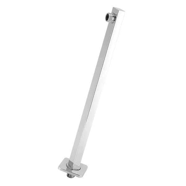 35 cm veggmontert dusjforlengelsesarm i rustfritt stål, solid konstruksjon