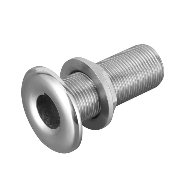 3/4in Marine Båd Dæksfylder Nøgle Afløbsventil Hætte Spejlpoleret Rustfrit Stål Hardware