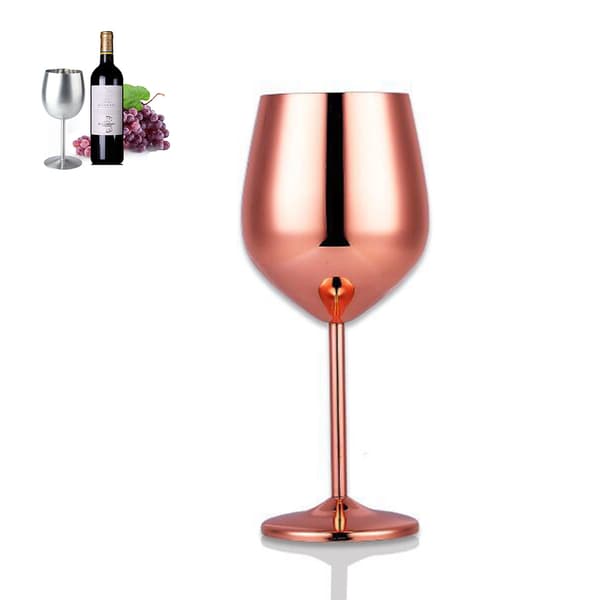 Rustfrit stål 500 ml rødvinsglas