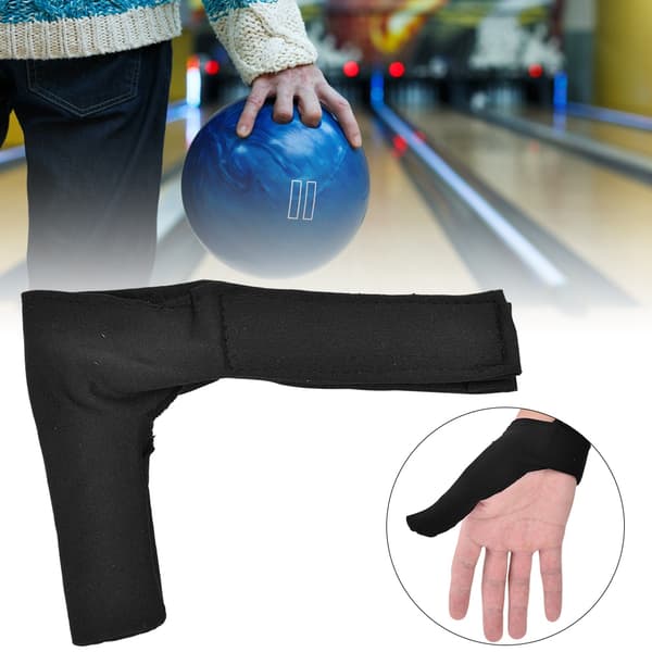 Fingergrep for bowlingkule for voksne, tommelstabilisator