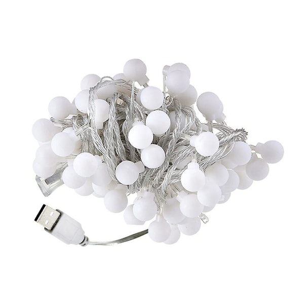 Solar String Lights Led Telt Lights Atmosphere Lights Usb Small String Lights 10m 80led Cisea