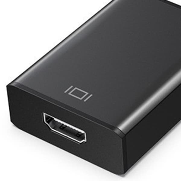 USB 3.0 til HDMI Adapter 5Gbps 1920x1080 Opløsning HD PC Skærm Adapter Sort