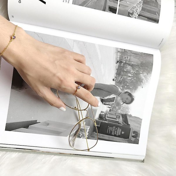 Armbånd Sølv S925 Heart Stud Fashion smykker Ac7381