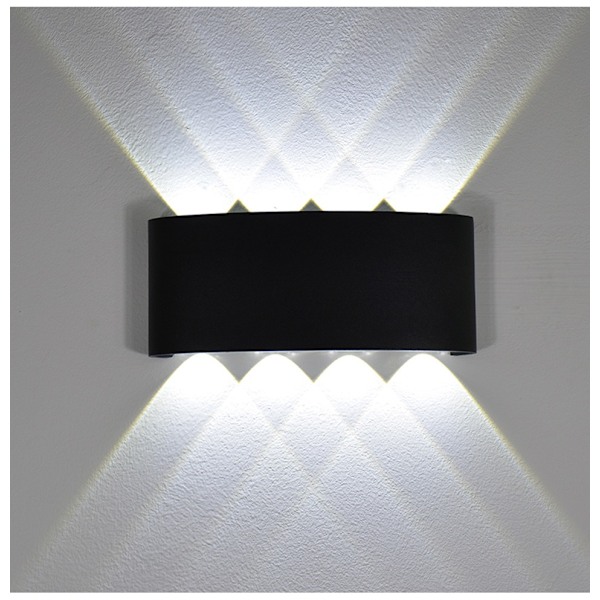 LED vägglampa inomhus och utomhus vägglampa Människokroppssensor