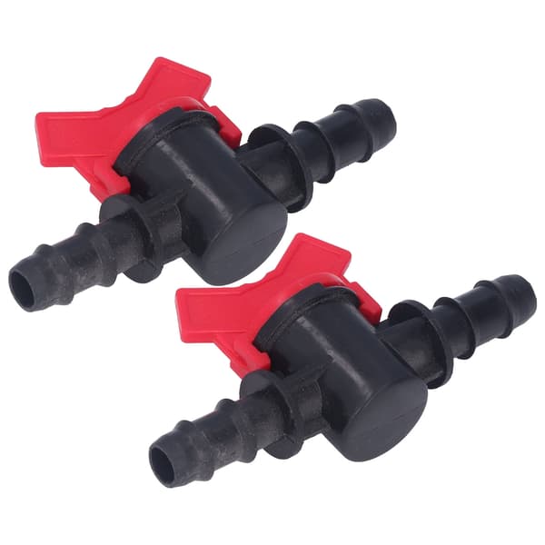 2 stk. ABS Flow Control Valve Vannstoppkontroller Regulator Brytersett 12mm 0.47in