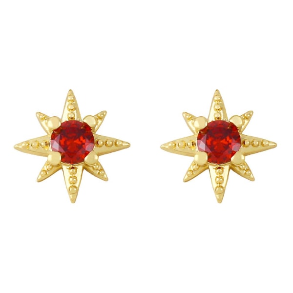 Øreringe Vintage Zircon Star Fashion Jewelry Ac9670
