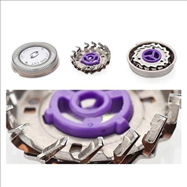 Alternative Philips barberhoveder model SH50 SH70 SH90 til Philips / Norelco barbermaskiner. -,