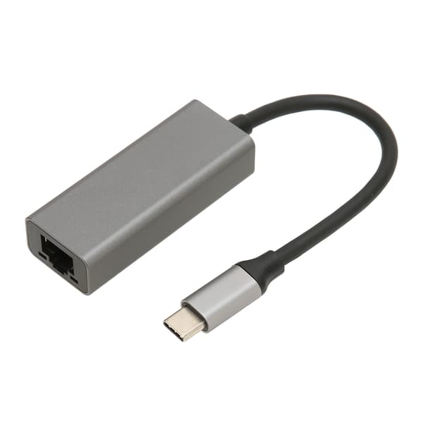 USB C til Gigabit Ethernet Adapter 1000Mbps Auto Sensing