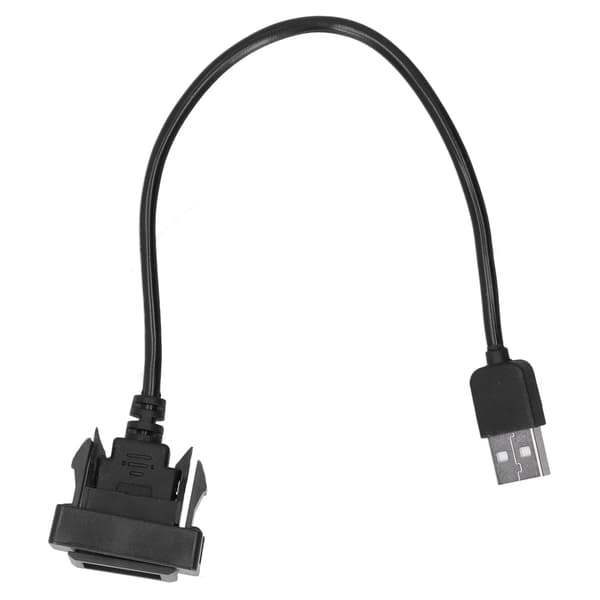 Bil USB-laderadapter Auto Socket Outlet ABS Bærbar Skjøteledning