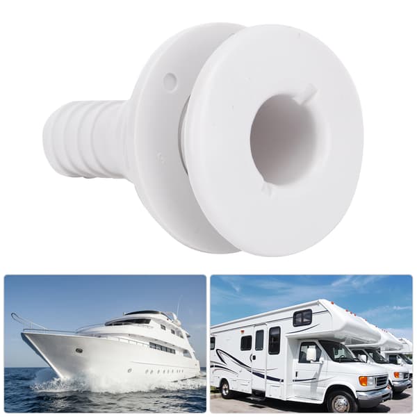 Lett ABS-plast Yachtskrog med lenseventil Tilbehør Slitesterk Enkel å installere
