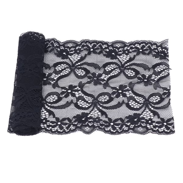 Blondebånd 19 cm bredt 10 meter elastisk elegant trygt enkelt klesstilbehør