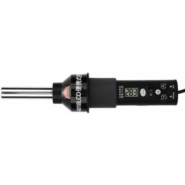 220V 450W LCD Justerbar Elektronisk Varme Varmluftpistol IC SMD BGA Afloddeloddestation
