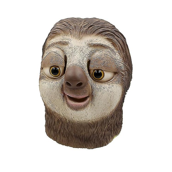 Latex Animal Mask Rollspel Halloween Funny Animal