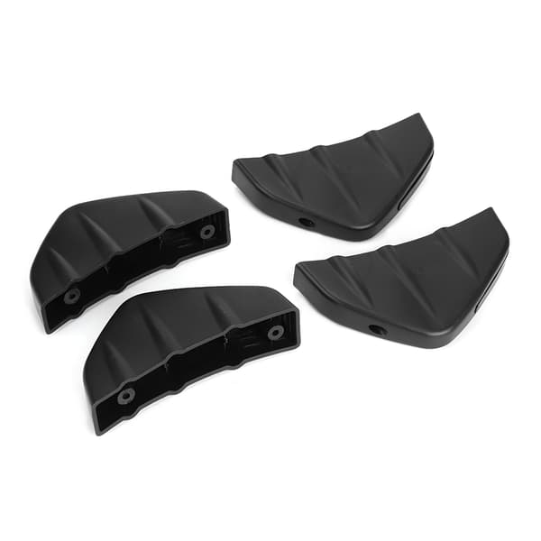 4 stk. Universal Bil Bagkofanger Diffuser Fin Spoiler Læbe Auto Tilbehør