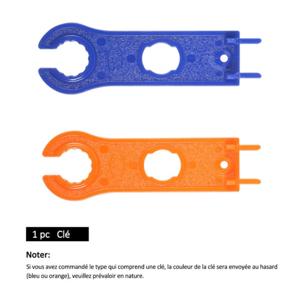 (Paketti 1) MC4 uros- ja naarasliittimet 10 sarjaa sinisiä aurinkosähköliittimiä