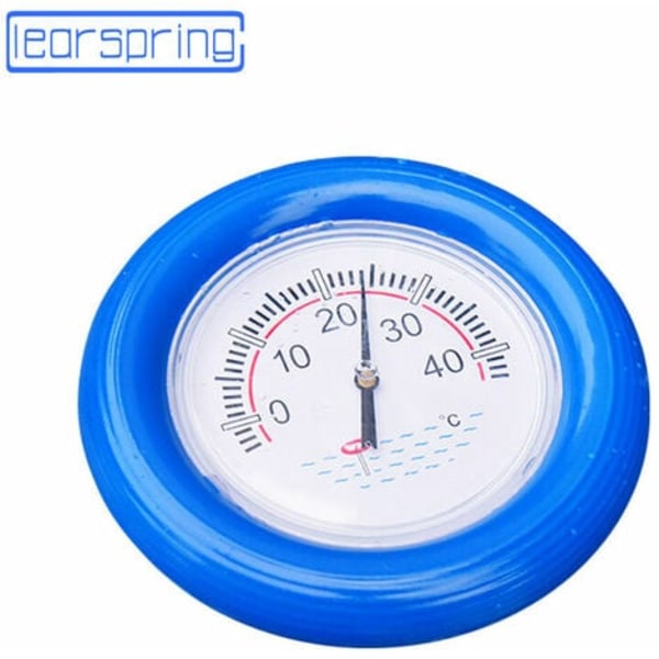 Däck Flytande Pool Termometer Stort Runt Huvud Flytande Vatten Detektering Vatten Termometer Temperatur Tester