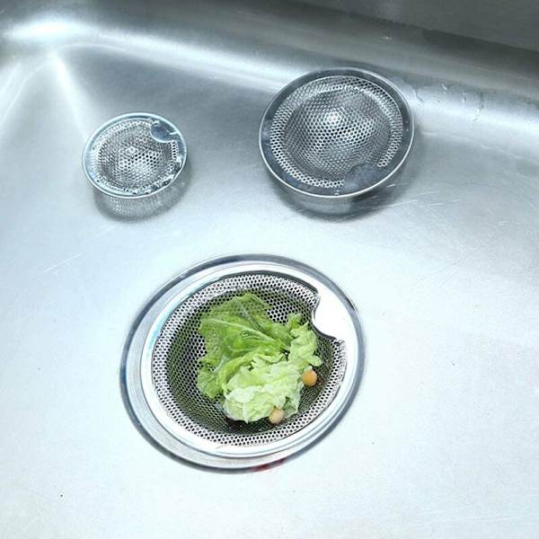 Køkkenvask Si Rustfrit stål Kloak Si (lille 5,2 cm 10 g 2 stykker), Filtre til hjemmebrug
