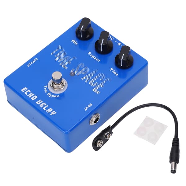 Echo Delay Gitar Effekt Pedal 9V 30mA Musikkinstrument Tilbehør