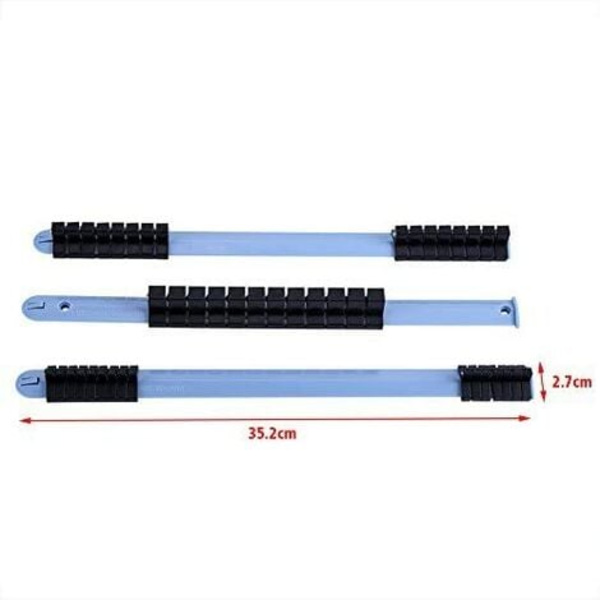 3 stk. Oppbevaringsstativ Skinneholdere Drive Veggkontakt Oppbevaringsstativ Organisering Drive Montert Sokkel Divider Rails Skuff 1/4
