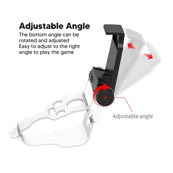 XBOX One Universal Foldbar Justerbar Vinkel Controller Telefonholder Gamepad Monteringsclips