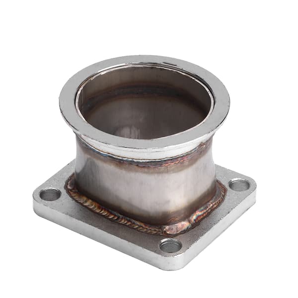 3 tommer 76 mm V-båndflensadapter i rustfritt stål for T4 turbolader