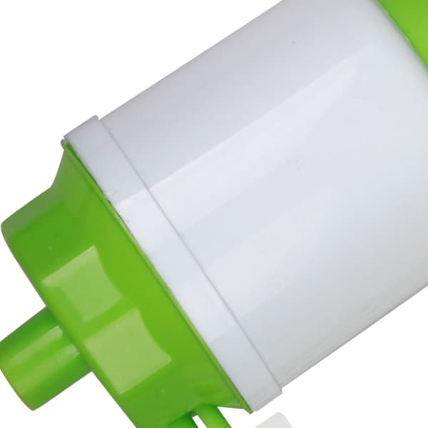 Manuell Handpress Dricksvattenpump Dispenser Plastfontän Grön Vit