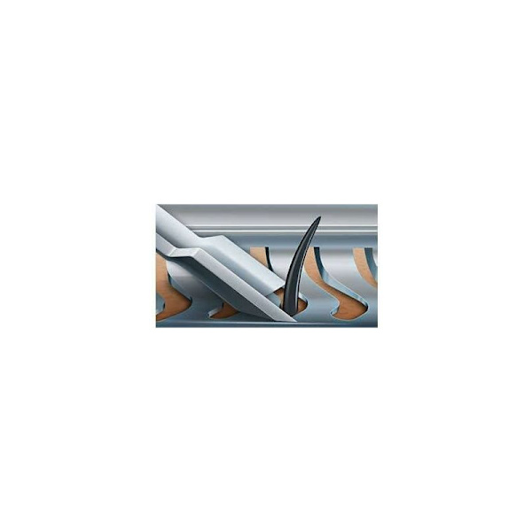 Reservebarberbladshoveder til Philips Norelco HQ8 Dual Precision, model: 3 stk.