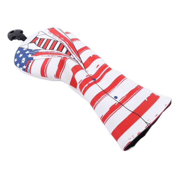 Amerikansk flagg golfkøllehodebeskytter Putter Driver Headcover Protector
