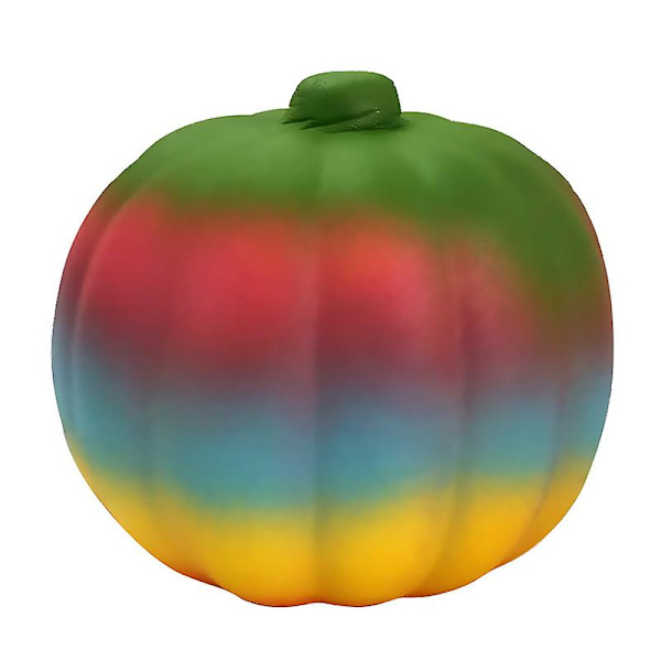 Halloween färgglada pumpor Squishy Slow Rising Squeeze Toys