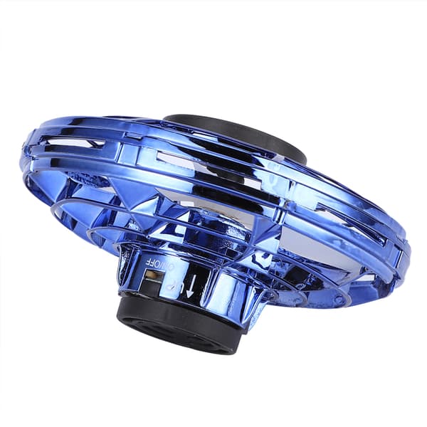 Mini Drone LED 360 astetta pyörivä lentävä lelu sininen