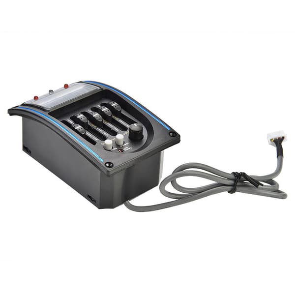 5-bånds Preamp EQ Equalizer Piezo Digital Tuner Pickup Akustisk Guitar