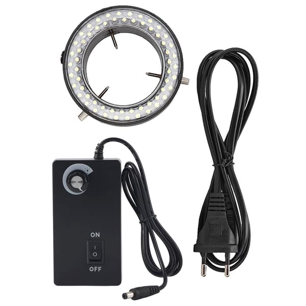 EU 220V Smykkereparasjon Ringlys Stereomikroskoplampe