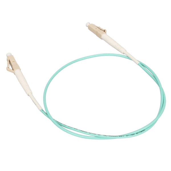 OM3 LC til LC Simplex Multimode Fiber Optisk Patch Kabel 0,5M til SFP Transceivere Ethernet Switches