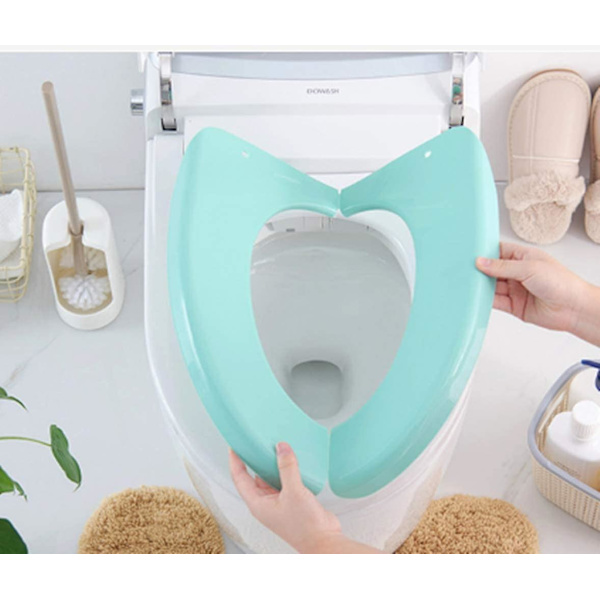 Muovinen taitettava wc-istuimen cover wc-istuimelle