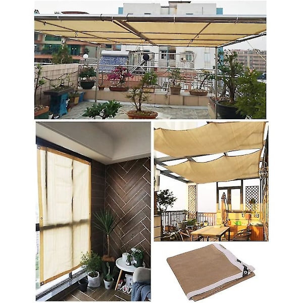 Beige skyggenet 200*250