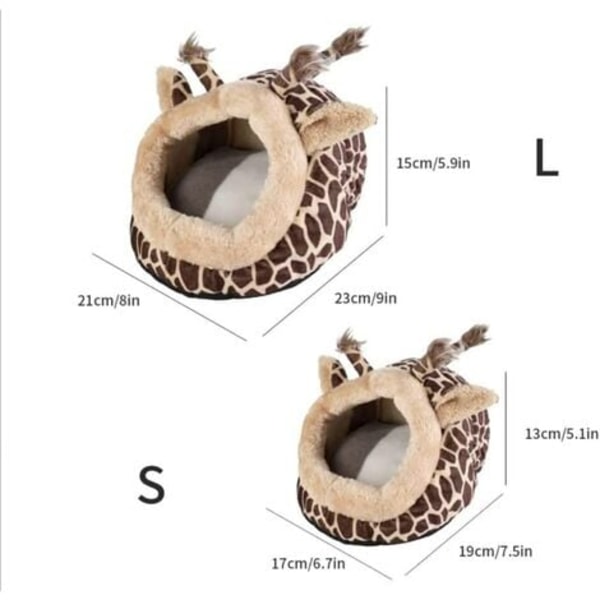 Pesän lämmin Kevyt Hamsterin Marsu Pesä Talvijyrsijä Lemmikkien Pesä, Talven lämmin Kodikas Pesä Frettirotta Hamsterille