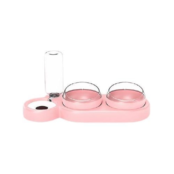 Automatisk matare för husdjursskålar pink