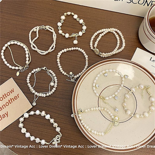 Armband Pearl Daily Outfit Girls&#39; Modesmycken Ac1761