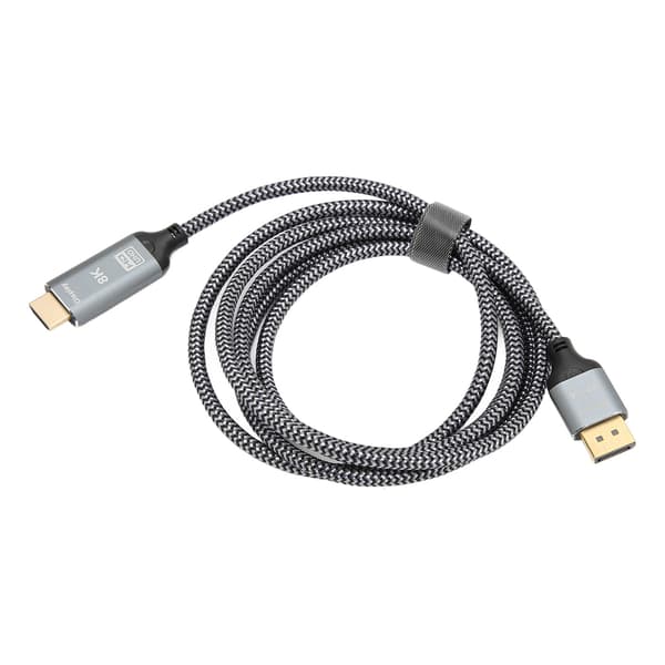 DisplayPort 1.4 til HDMI 2.1 Adapterkabel 8K Han til Hun