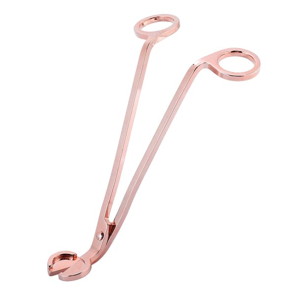 Lyseskæreklemme i rustfrit stål (rosenguld)