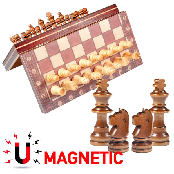 Magnetisk Rejse-Schak Sæt